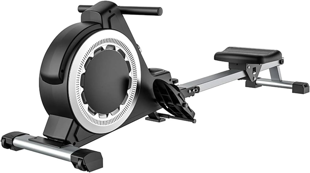 Wioślarz do domowej siłowni, magnetyczny rower Bluetooth z kompatybilnością z aplikacją, wyświetlacz LCD, pojemność 158 kg do domowego treningu cardio fitness