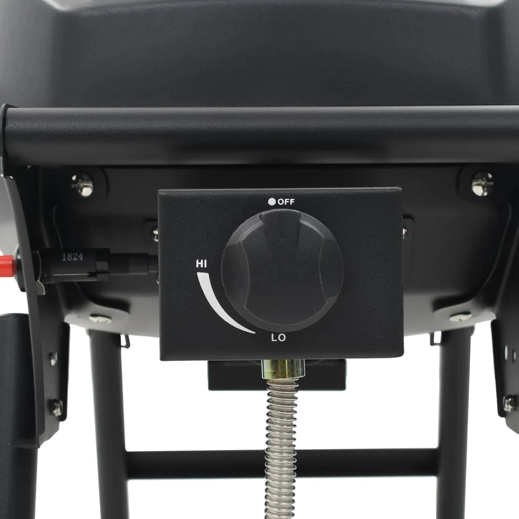 Grill gazowy przenośny z 1 strefą grzewczą, czarny V3770