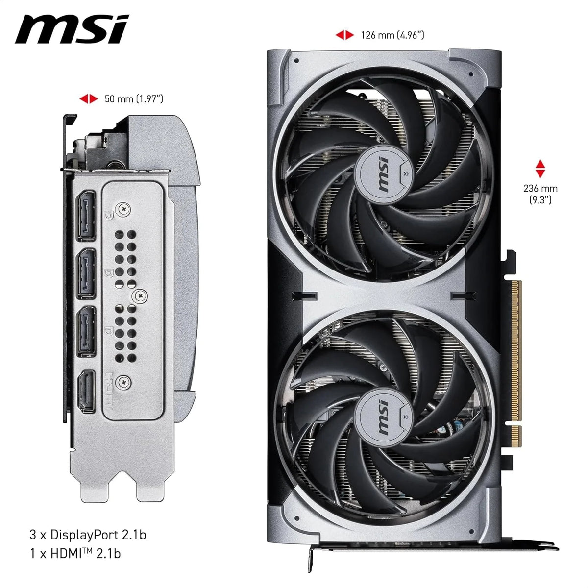 MSI GeForce RTX 5070 12G VENTUS 2X OC