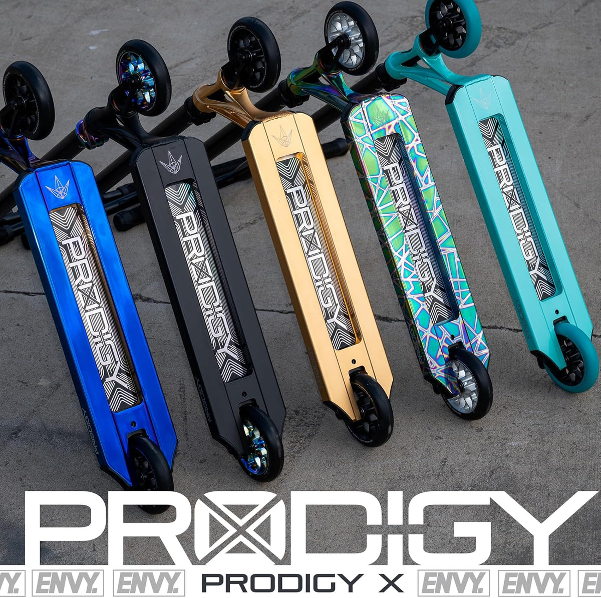 Envy Scooters Prodigy X Pełna hulajnoga Teal