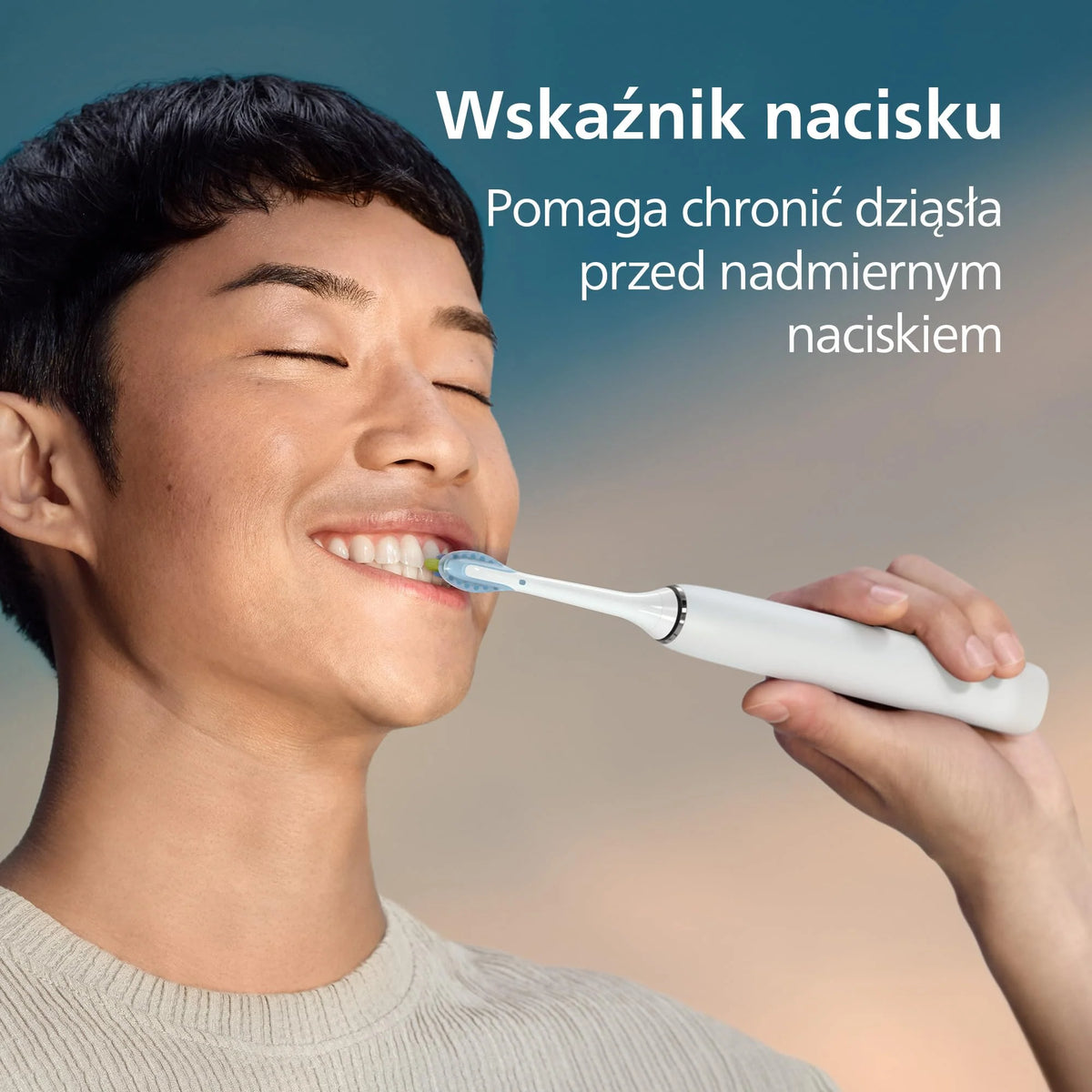 Szczoteczka elektryczna Philips Sonicare DiamondClean 9000, podwójne opakowanie, szczoteczka soniczna z aplikacją, czujnik nacisku, szklanka do ładowania, kolor biały, model HX9914/62
