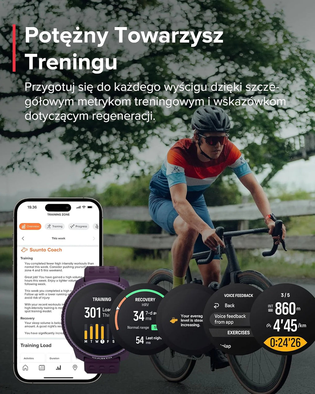 Suunto Uniseks Race SS050929000 Smartwatch