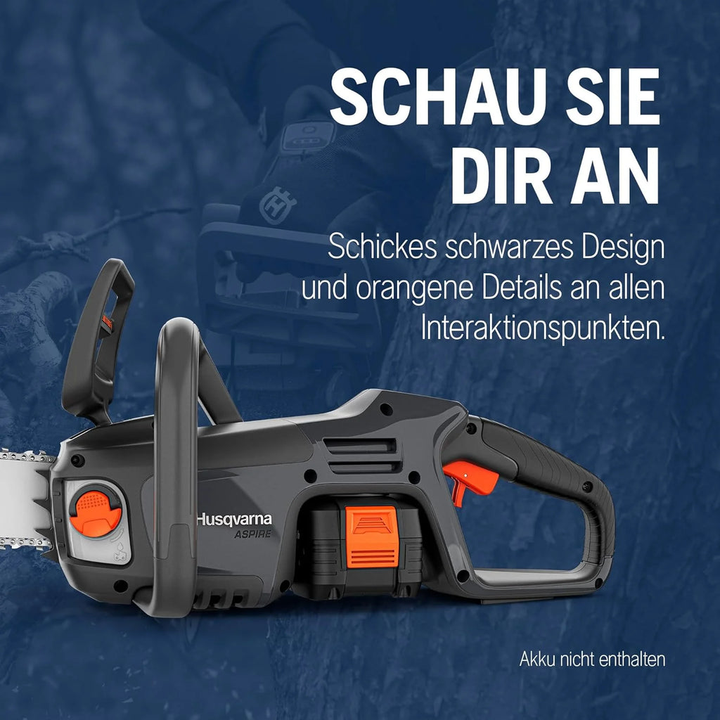 Husqvarna Akumulatorowa piła łańcuchowa C15X-P4A, zasilana bateriami (litowo-jonowa, 18 V, wysoka prędkość cięcia, w zestawie akumulator i ładowarka)