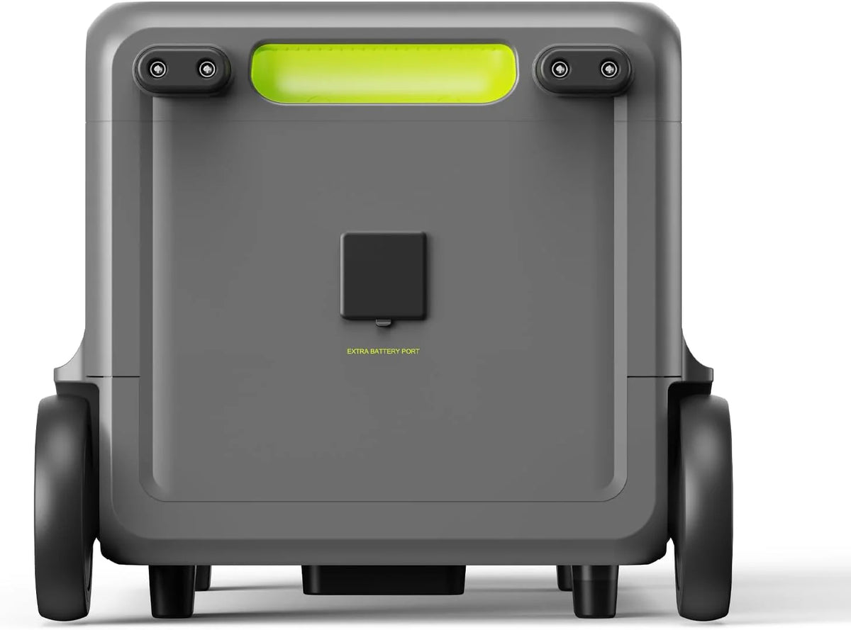 FOSSiBOT - POLSKA F2400, Przenośna stacja zasilająca 2048 Wh/2400W LiFePO4 UPS Generator słoneczny, 5-letnia gwarancja