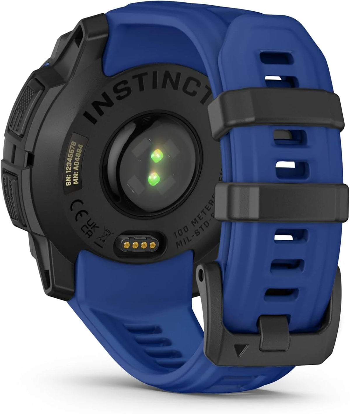 Garmin Instinct 3 SOLAR Wytrzymały Smartwatch GPS, 45 mm, Wbudowane Aplikacje Sportowe i Zdrowotne, Latarka LED, 10ATM, Sunburst