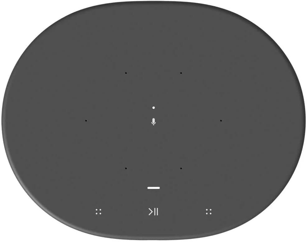 Sonos Move, Dzięki temu potężnemu, wytrzymałemu i wszechstronnemu inteligentnemu głośnikowi możesz cieszyć się odważnym dźwiękiem, który Cię poruszy i podąży za Tobą. (Czarny)