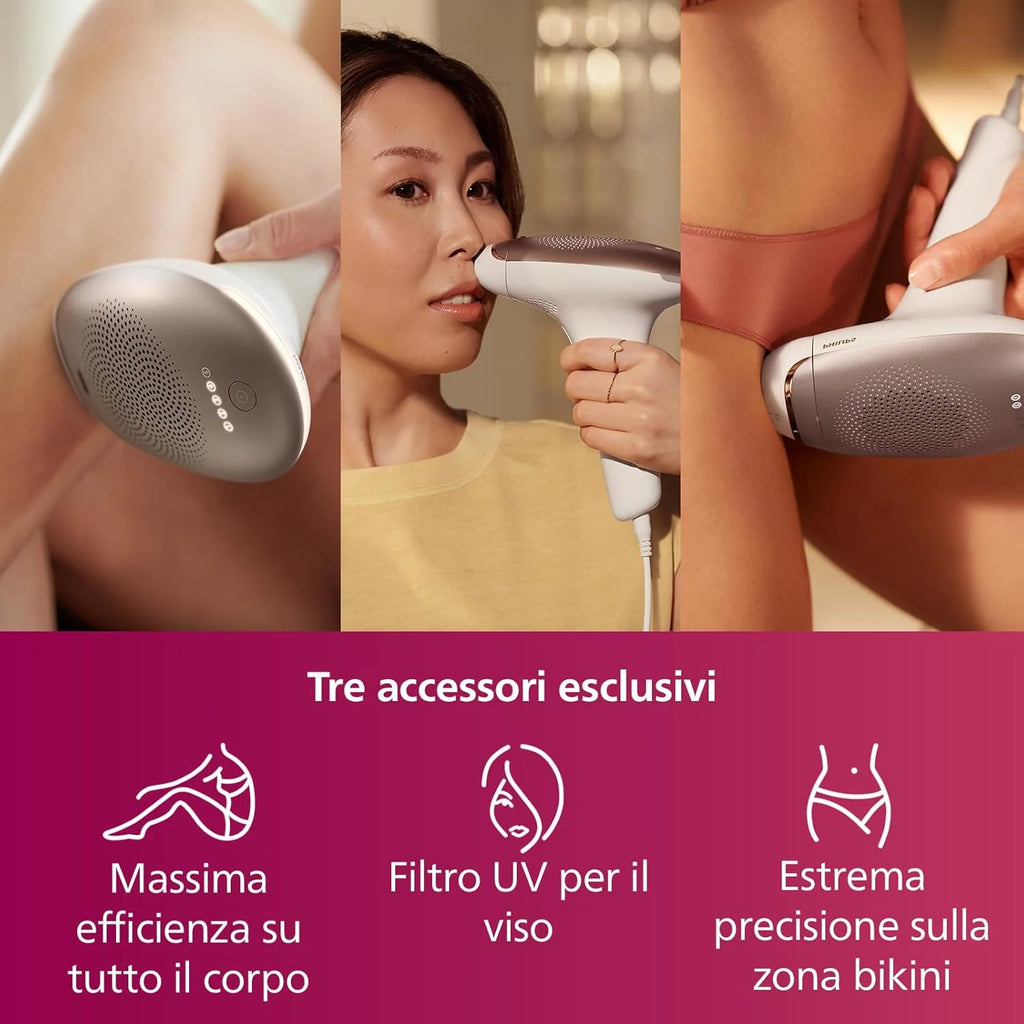 PHILIPS Lumea Advanced IPL Depilator Laserowy, Biały, ‎24.8 x 29.7 x 28 cm,