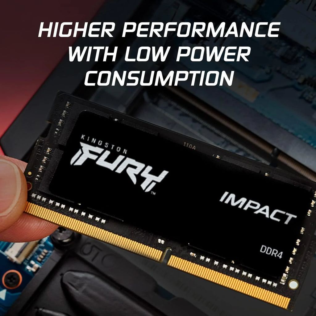 S/O 32GB KIT 2x16GB DDR4 PC 3200 Kingston Fury Impact KF432S20IBK2/32