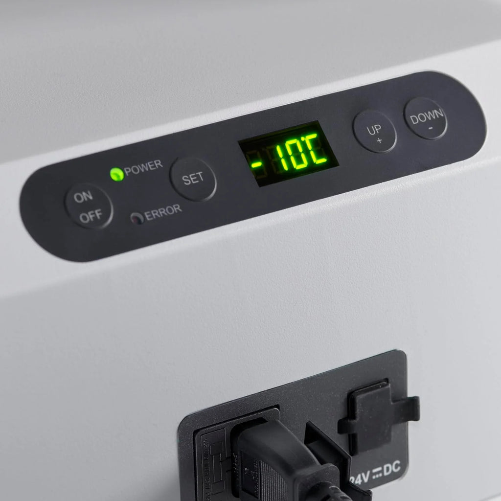 MOBICOOL MCF40 lodówka kompresorowa 38L – 12V, 24V i 230V – Przenośna lodówka do auta, kampera, kempingu, ciężarówki i outdoor – Niezawodne chłodzenie podczas podróży i wycieczek