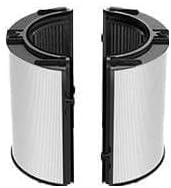 Dyson Purifier Hot+Cool HP1 oczyszczacz powietrza potężny oczyszczacz powietrza z funkcją wentylatora i ogrzewania (Biały/Biały)