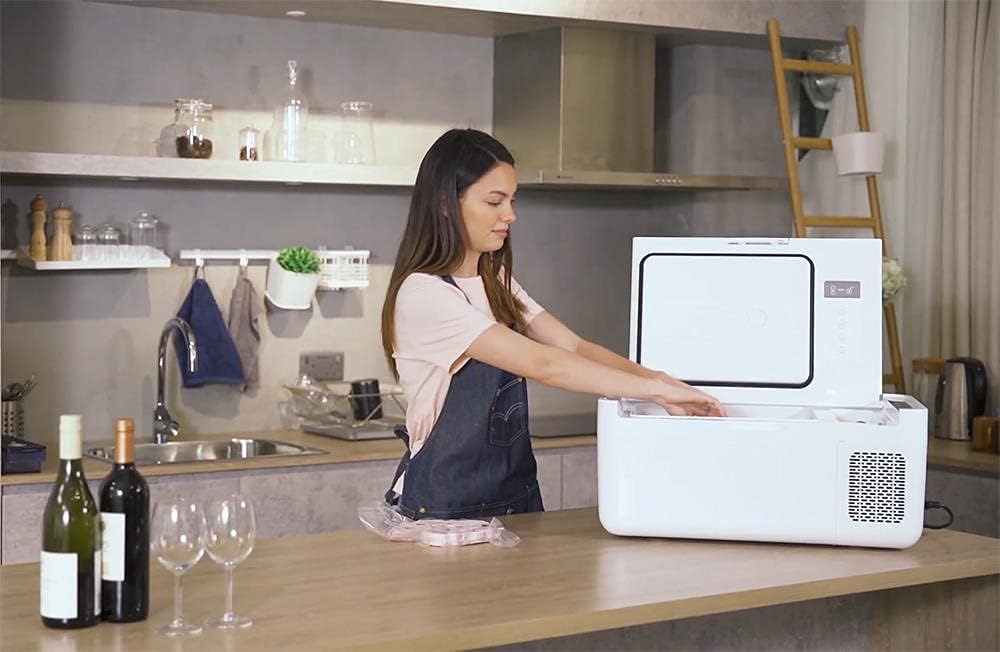 MOBICOOL MCF40 lodówka kompresorowa 38L – 12V, 24V i 230V – Przenośna lodówka do auta, kampera, kempingu, ciężarówki i outdoor – Niezawodne chłodzenie podczas podróży i wycieczek
