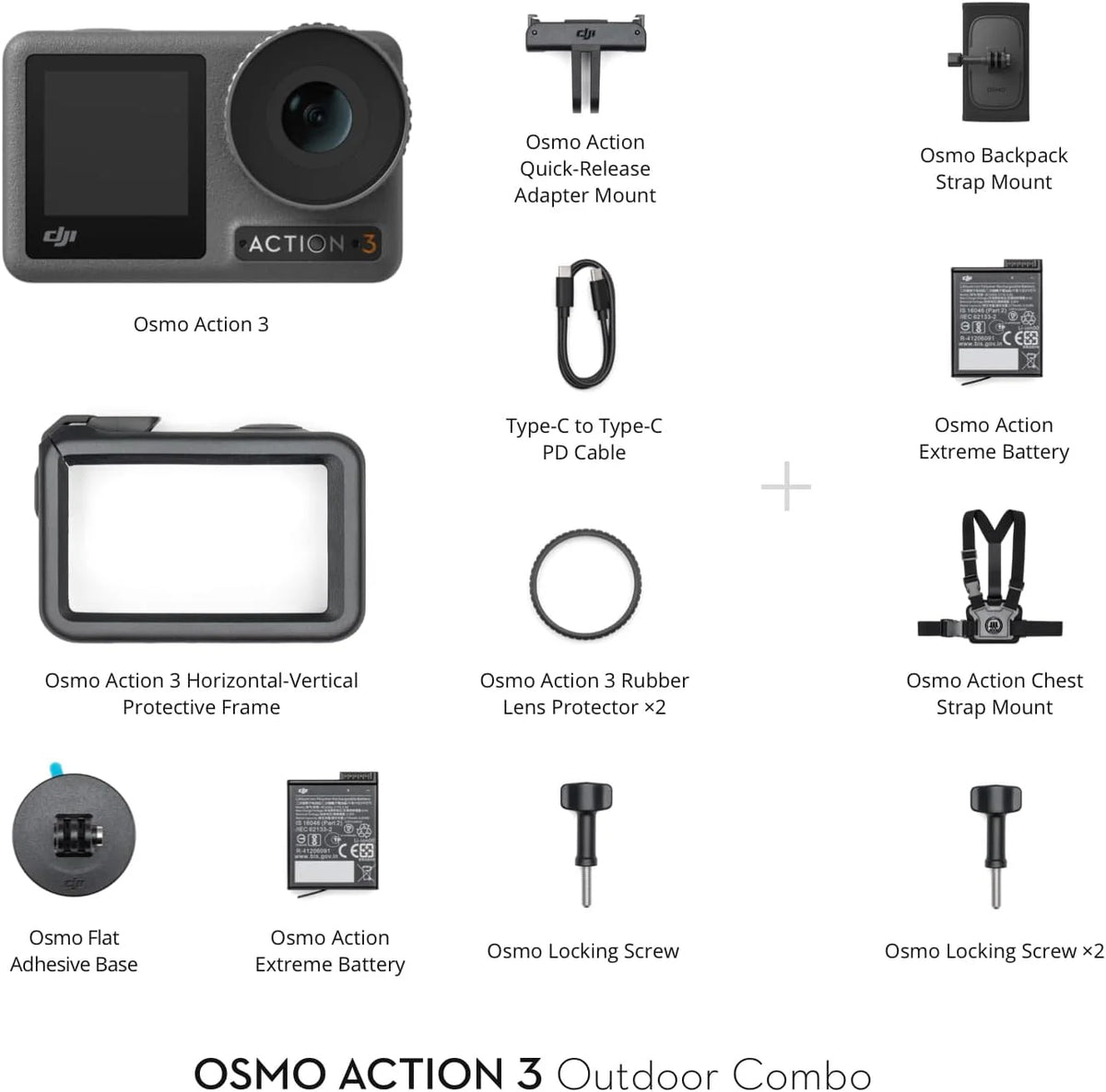 DJI Osmo 360 Essential Combo, kamera 360 z 1-calowym obrazowaniem 360°, natywne wideo 8K 360°, zestaw z niewidocznym selfie stickiem 1,2 m, wydłużony czas pracy z 2 akumulatorami