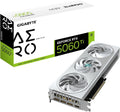Gigabyte Karta graficzna GeForce RTX 5060 Ti AERO OC 8G - 8 GB GDDR7, 128bit, PCI-E 5.0, 2647MHz Core Clock, 3 x DisplayPort, 1 x HDMI, GV-N506TAERO OC-8GD