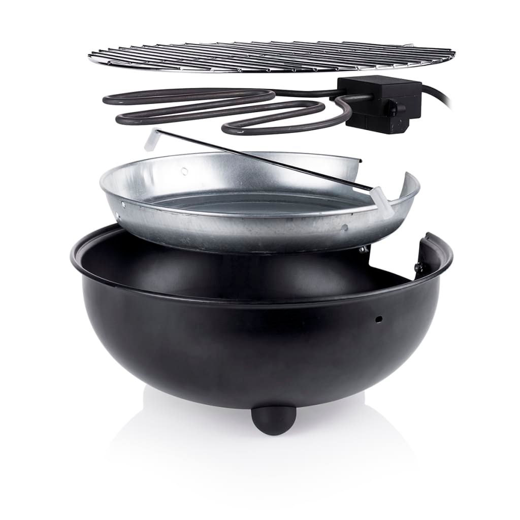 Grill elektryczny stołowy Tristar BQ-2880 1250W 30cm czarny