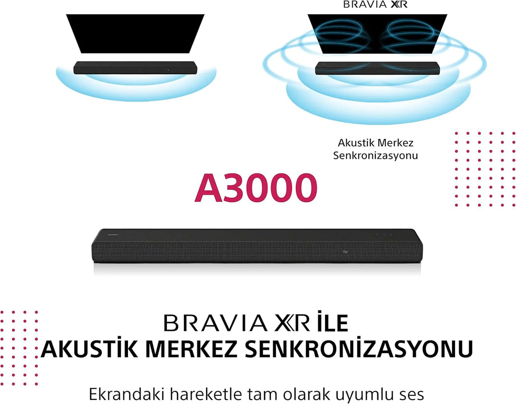 Sony Hta3000.Cel HTA3000.CEL Głośnik, Czarny, ‎12,8 x 95 x 6,4 cm