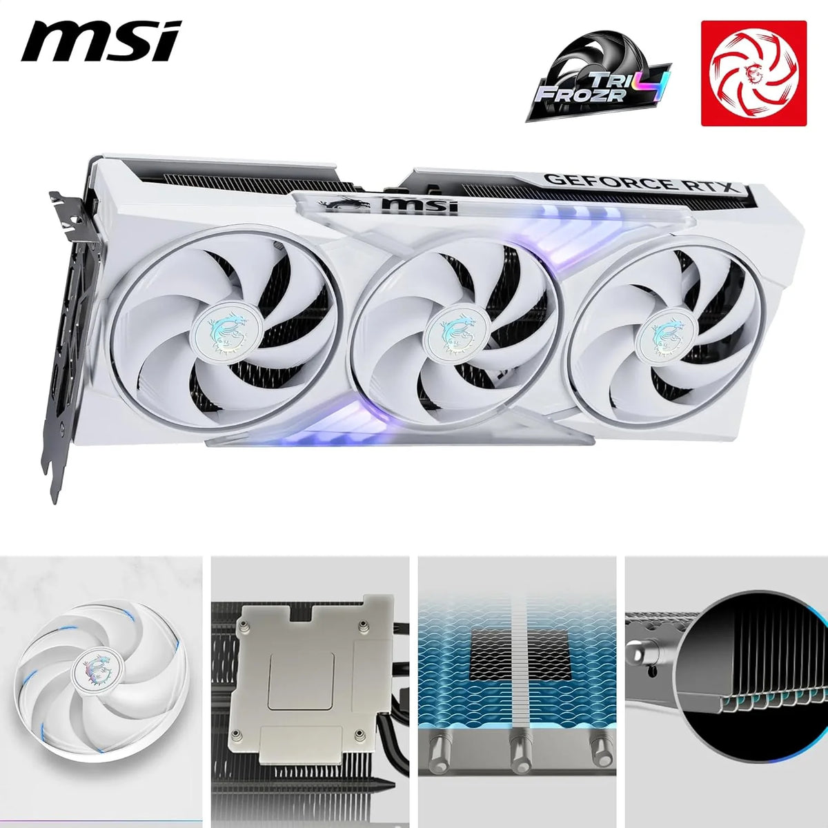 MSI Karta graficzna NVIDIA GeForce RTX 5060 Ti 8G Ventus 2X OC Plus - 8 GB GDDR7 (28 GB/s /128 Bits), PCIe 5.0 - Podwójny wentylator (2 x wentylatory STORMFORCE), HDMI 2.1b, DisplayPort 2.1b