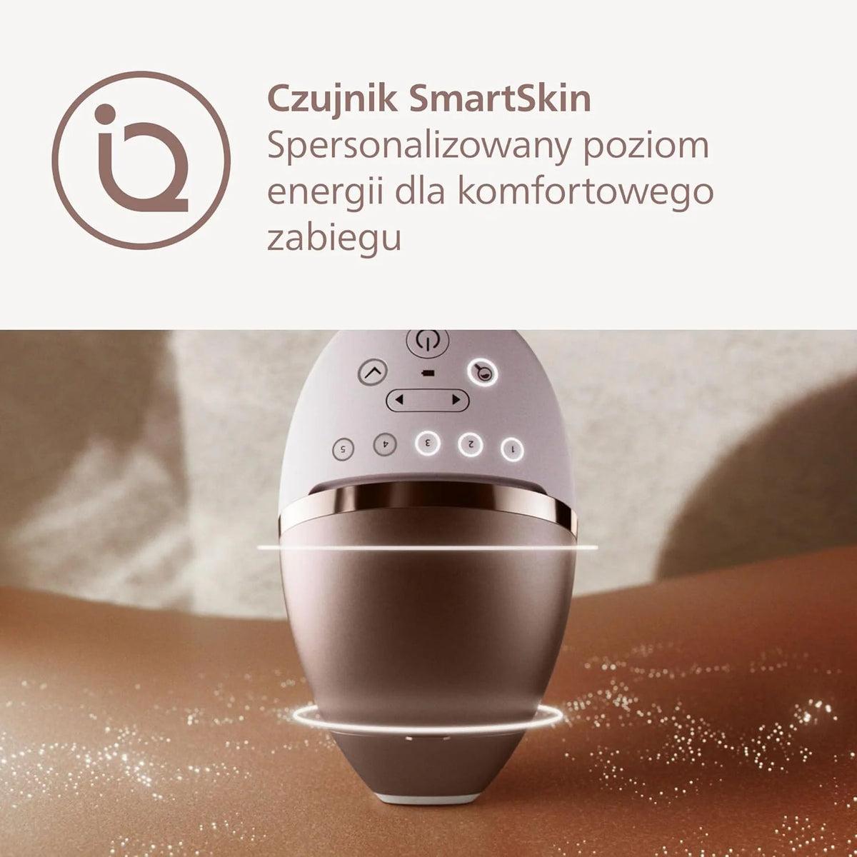 Philips Lumea Urządzenie IPL z serii 9000 — urządzenie do usuwania włosów, alternatywa dla laserowego usuwania włosów, technologia SenseIQ, 3 nasadki: do ciała, twarzy i precyzyjna, BRI955/00