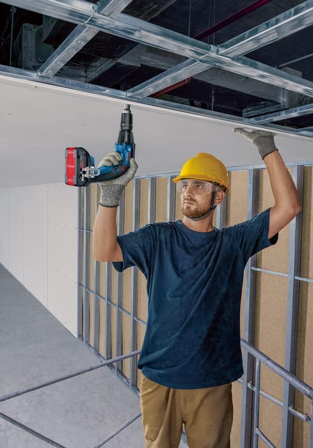 Bosch Professional 18 V System akumulatorowa wkrętarka do suchej zabudowy GTB 18V-45 (w zestawie 2 x akumulator 4,0 Ah ProCORE18V, szybka ładowarka GAL 18V-40, L-BOXX)