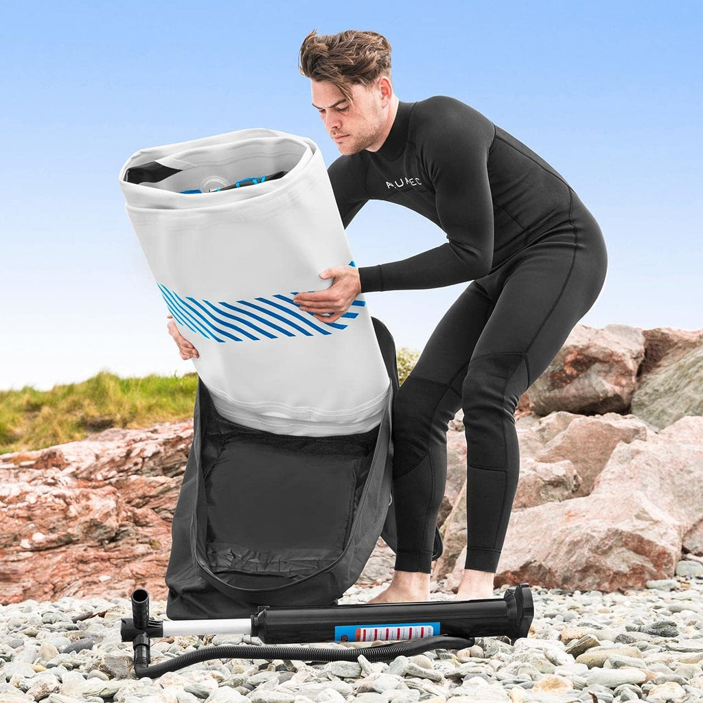 AQUATEC Deska do wiosłowania Touring 11'6 – nadmuchiwane deski do wiosłowania | nadmuchiwane deski do wiosłowania z akcesoriami do wiosłowania | Zestaw do padleboardingu Stand Up