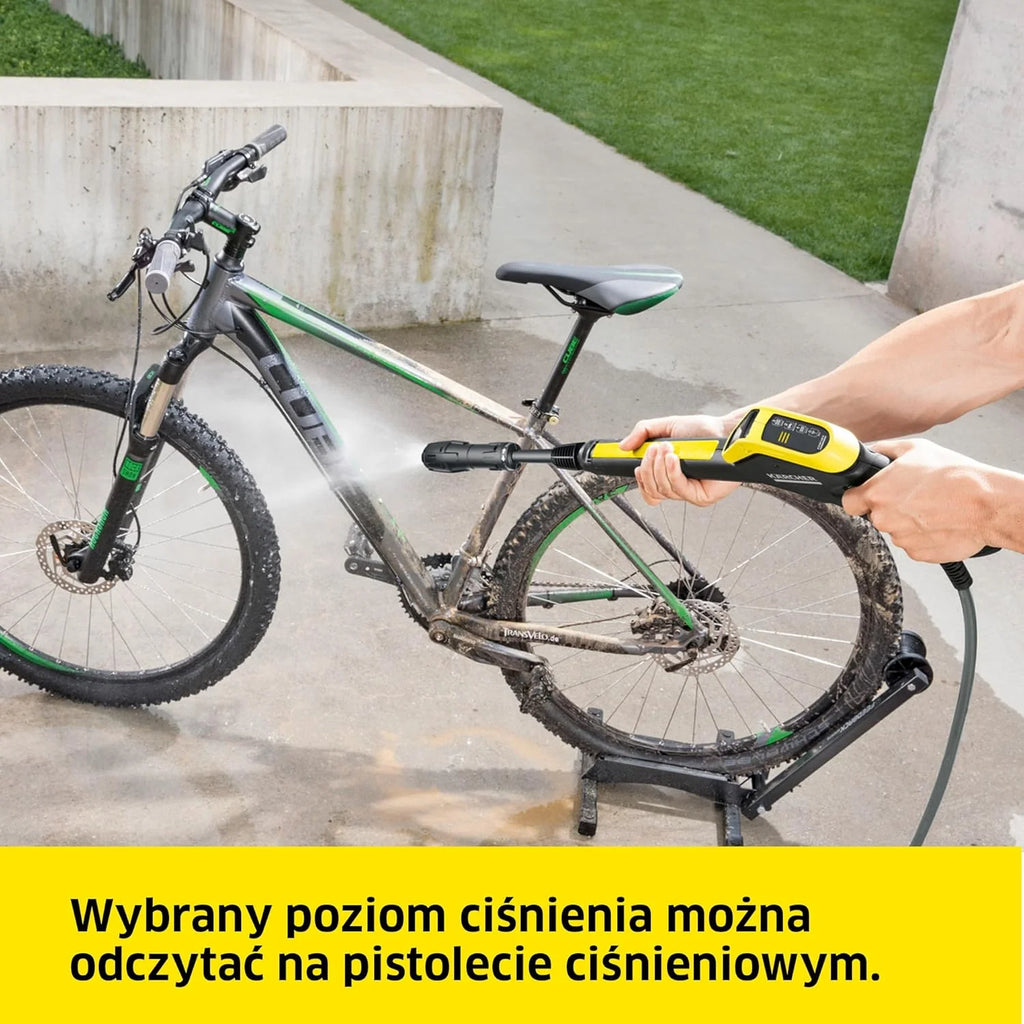 Kärcher Myjka ciśnieniowa K 5 Power Control Flex Home, 145 bar, 500 l/h, powierzchnia: 40 m²/h, filtr wody, waga: 13 kg, pistolet wysokociśnieniowy, lanca rotacyjna, dysza strumieniowa, zestaw domowy