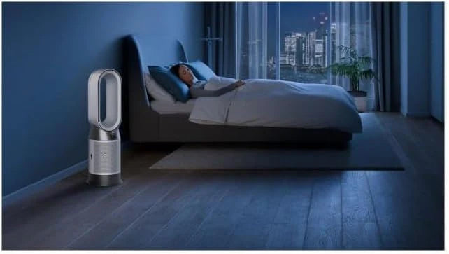 Dyson Purifier Hot+Cool HP1 oczyszczacz powietrza potężny oczyszczacz powietrza z funkcją wentylatora i ogrzewania (Biały/Biały)