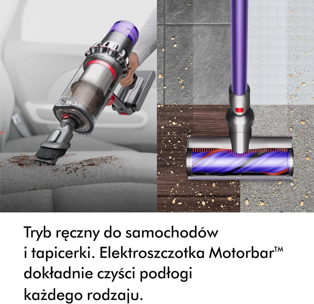 Bezprzewodowy odkurzacz pionowy Dyson V11™ Advanced (Nikiel/Fiolet)