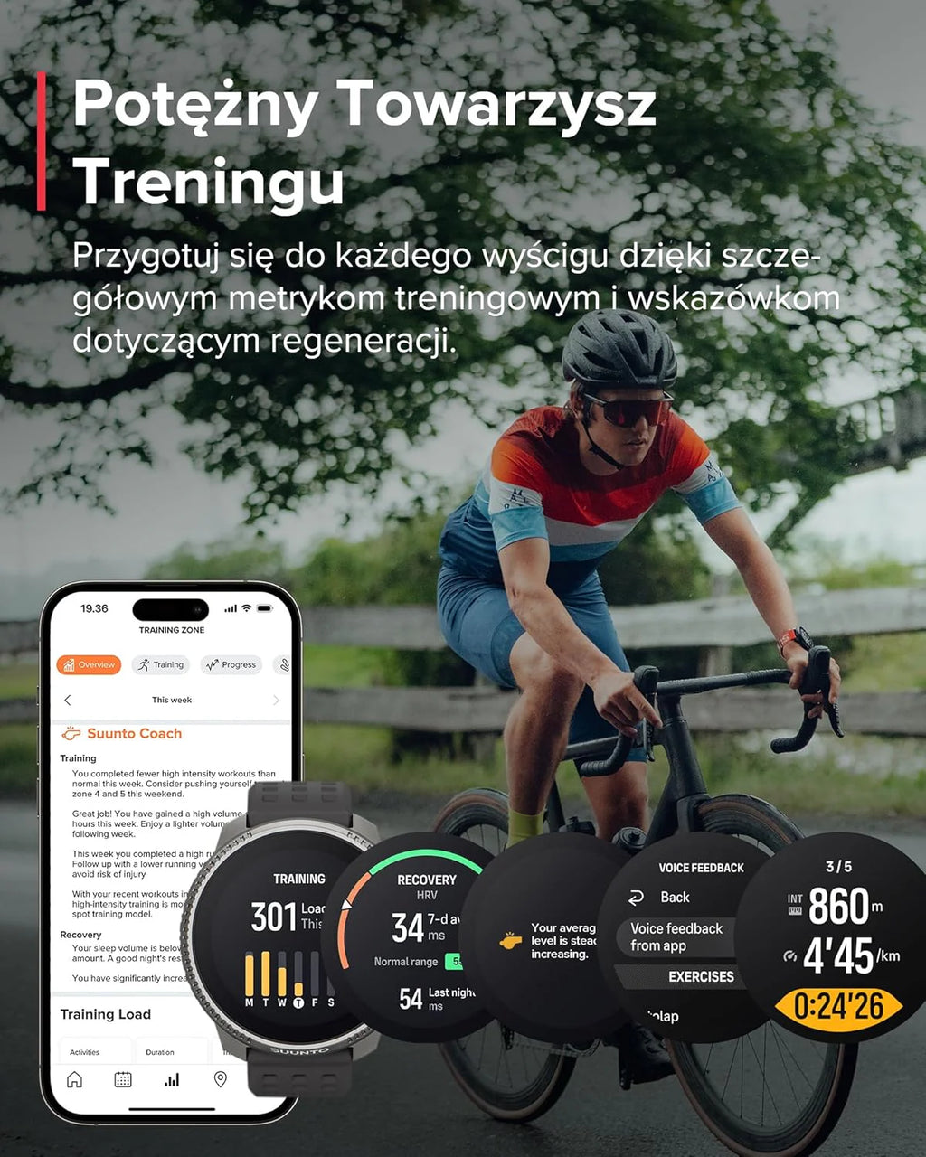 Suunto Uniseks Race SS050929000 Smartwatch
