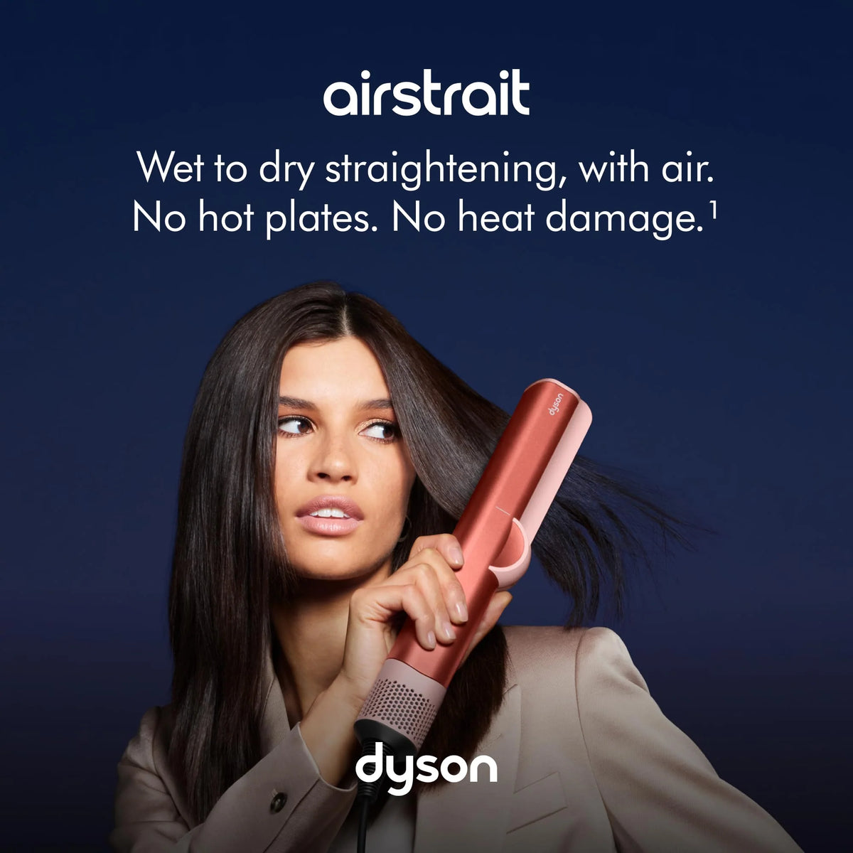 Dyson Airstrait™ (Ceramiczny róż/Różane złoto): prostownica