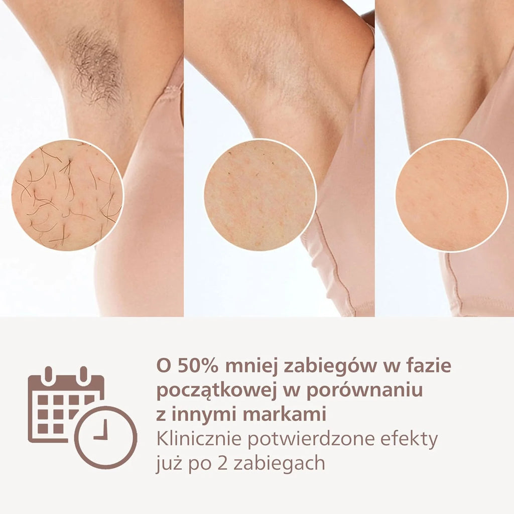 Philips Lumea Urządzenie IPL z serii 9000 — urządzenie do usuwania włosów, alternatywa dla laserowego usuwania włosów, technologia SenseIQ, 3 nasadki: do ciała, twarzy i precyzyjna, BRI955/00