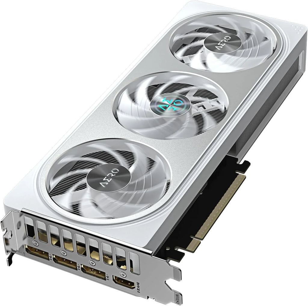 Gigabyte Karta graficzna GeForce RTX 5060 Ti AERO OC 8G - 8 GB GDDR7, 128bit, PCI-E 5.0, 2647MHz Core Clock, 3 x DisplayPort, 1 x HDMI, GV-N506TAERO OC-8GD