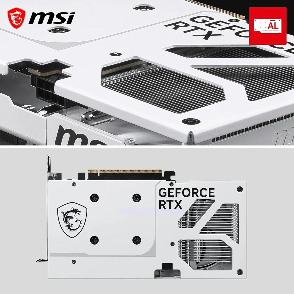 MSI Karta graficzna NVIDIA GeForce RTX 5060 Ti 8G Ventus 2X OC Plus - 8 GB GDDR7 (28 GB/s /128 Bits), PCIe 5.0 - Podwójny wentylator (2 x wentylatory STORMFORCE), HDMI 2.1b, DisplayPort 2.1b