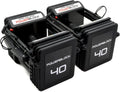 POWERBLOCK Pro 100 EXP Stage 1 - Regulowany zestaw hantli - 1-18 kg na hantel - Wytrzymała stalowa konstrukcja, możliwość rozbudowy - Do intensywnego użytkowania