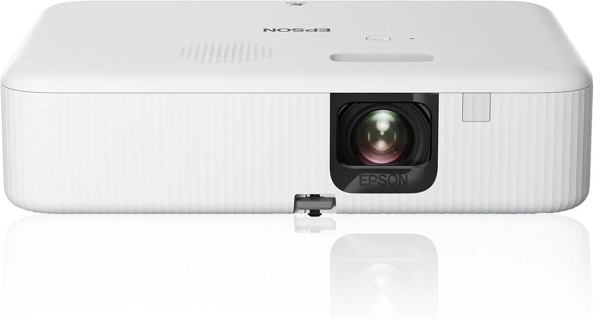 Epson CO-FH02 projektor 3LCD (Full HD 1920 x 1080p, 3000 lumenów, kolor biały i kolorowy, przekątna ekranu 9,93 m, Android TV, HDMI)