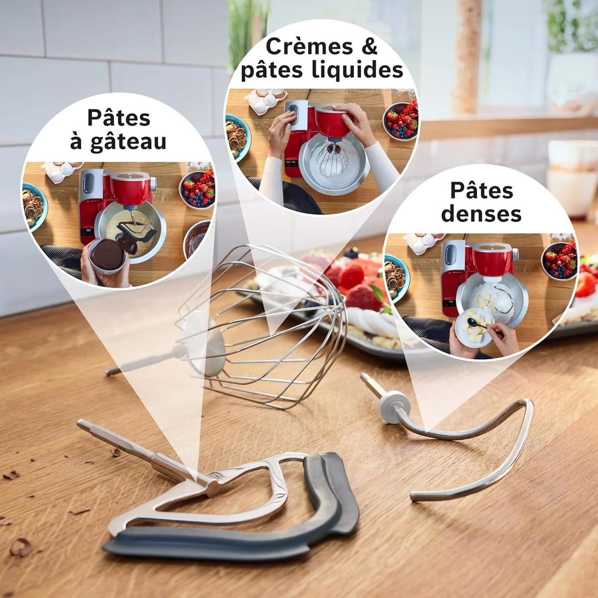 Bosch Robot kuchenny Serie 4 MUM5X734, 1000 W, zintegrowana waga, blender kielichowy, rozdrabniacz, pełny zestaw akcesoriów