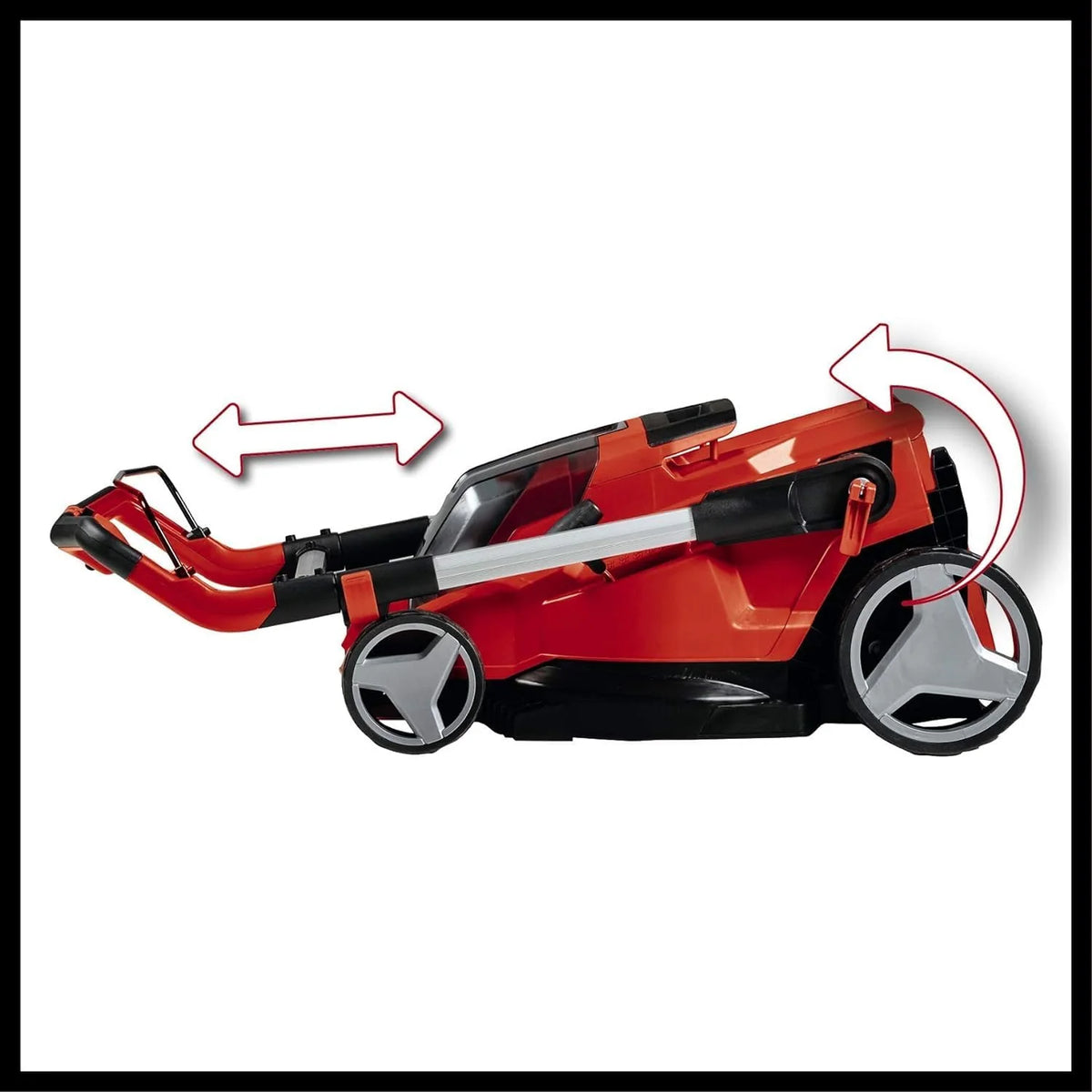 Einhell Zest. akum. kosiarki RASARRO 36/42 Power X-Change (36 V, szer. koszenia 42 cm, do 725 m², bezszcz., kosz 50 l, funkcja mulczera, w tym 2 x akum. 5,2 Ah + 1 x podwójna ładowarka Twincharger)