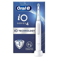 Oral-B iO4 Elektryczne szczoteczki do zębów dla dorosłych, elektryczna szczoteczka do zębów Oral B, 1 głowica szczoteczki do zębów, 4 tryby z wybielaniem zębów, elektryczna szczoteczka do zębów dla