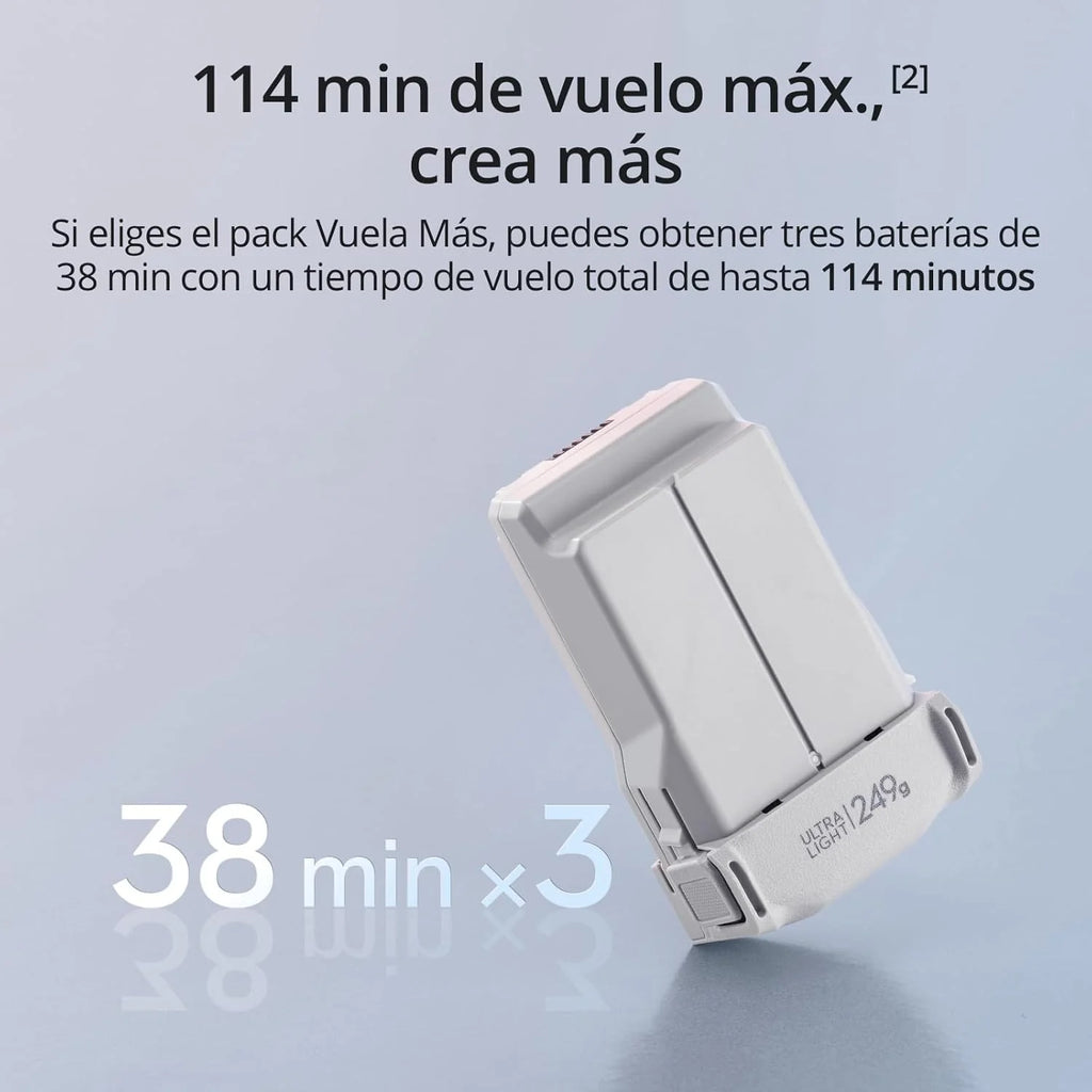DJI Mini 3 Fly More Combo(DJI RC) Lekki i Składany Dron z Minikamerą z Opcją Nagrywania Wideo w Jakości 4K HDR, 38-Minutowym Czasem Lotu, True Vertical Shooting i Inteligentnymi Funkcjami, C0