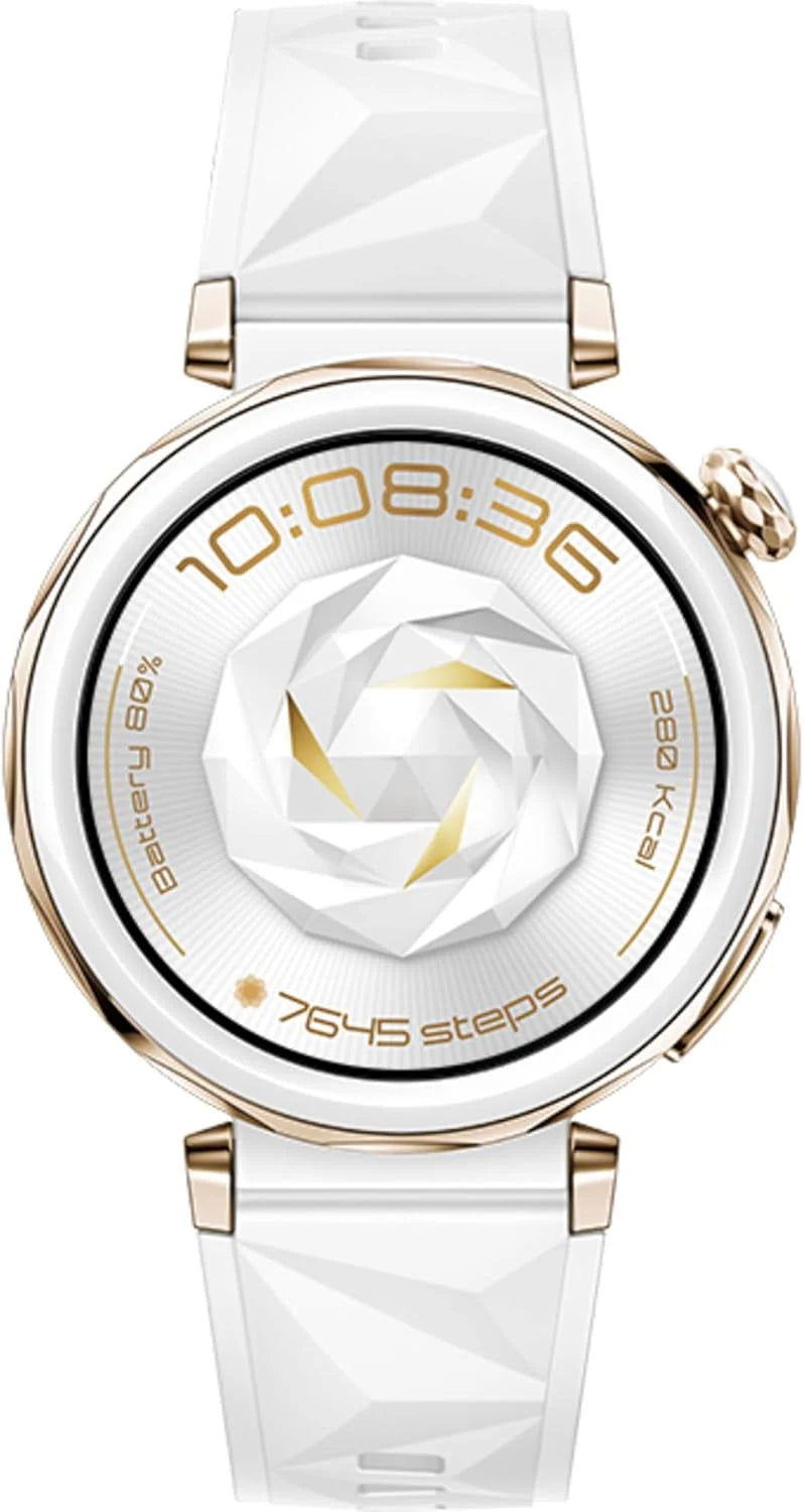 HUAWEI WATCH GT 5 Pro 42 mm Smartwatch, ostre krawędzie, profesjonalny zegarek sportowy, śledzenie stanu zdrowia, monitor EKG, czas pracy baterii do 7 dni, GPS, połączenie Bluetooth, iOS i Android,