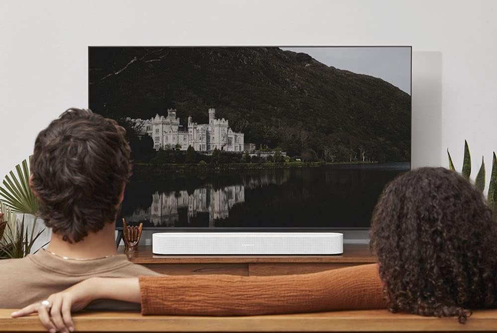 Beam Sonos (Gen 2) Kompaktowy inteligentny soundbar do telewizji, muzyki i innych urządzeń (czarny)