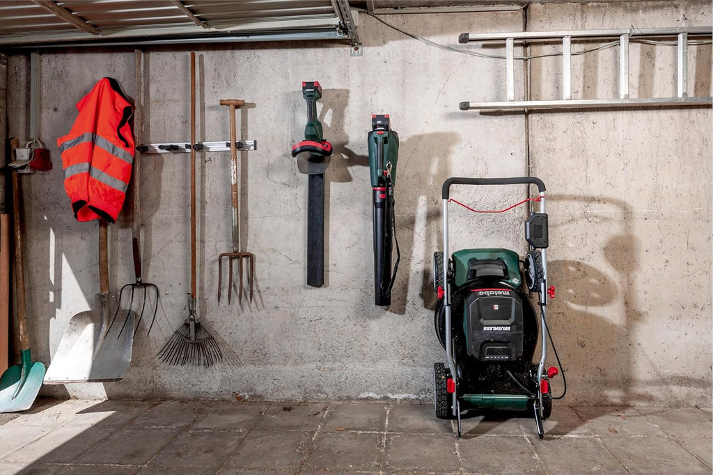 Metabo kosiarka akumulatorowa RM 36-18 LTX BL 46 – 601606850 – 18 V – Kosiarka z funkcją mulczowania – Do ogrodów o powierzchni do 800 m² – Bez akumulatora i ładowarki