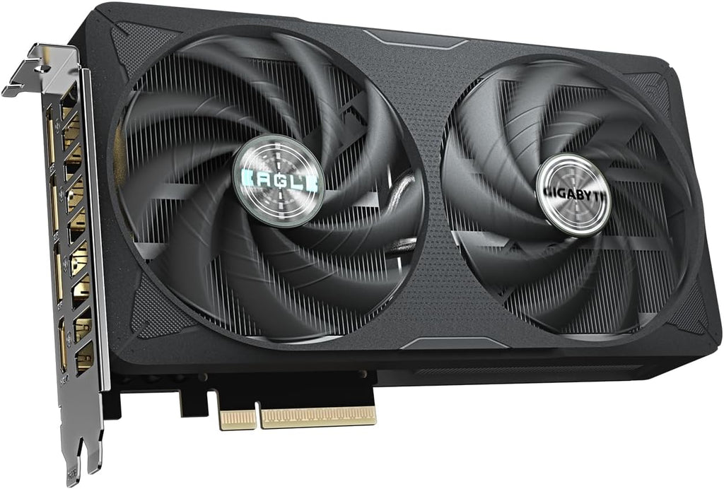 Gigabyte GeForce RTX 5060 WINDFORCE OC 8G karta graficzna - 8 GB GDDR7, 128 bit, PCI-E 5.0, zegar rdzeniowy 2512 MHz, 3 x DisplayPort, 1 x HDMI, GV-N5060WF2OC-8GD