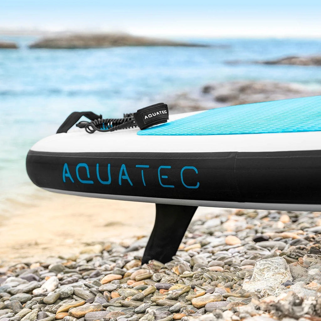 AQUATEC Deska do wiosłowania Touring 11'6 – nadmuchiwane deski do wiosłowania | nadmuchiwane deski do wiosłowania z akcesoriami do wiosłowania | Zestaw do padleboardingu Stand Up