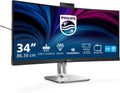 PHILIPS 6000 series 34B2U6603CH/00 monitor komputerowy 86,4 cm (34) 3440 x 1440 px Wide Quad HD LCD Szary