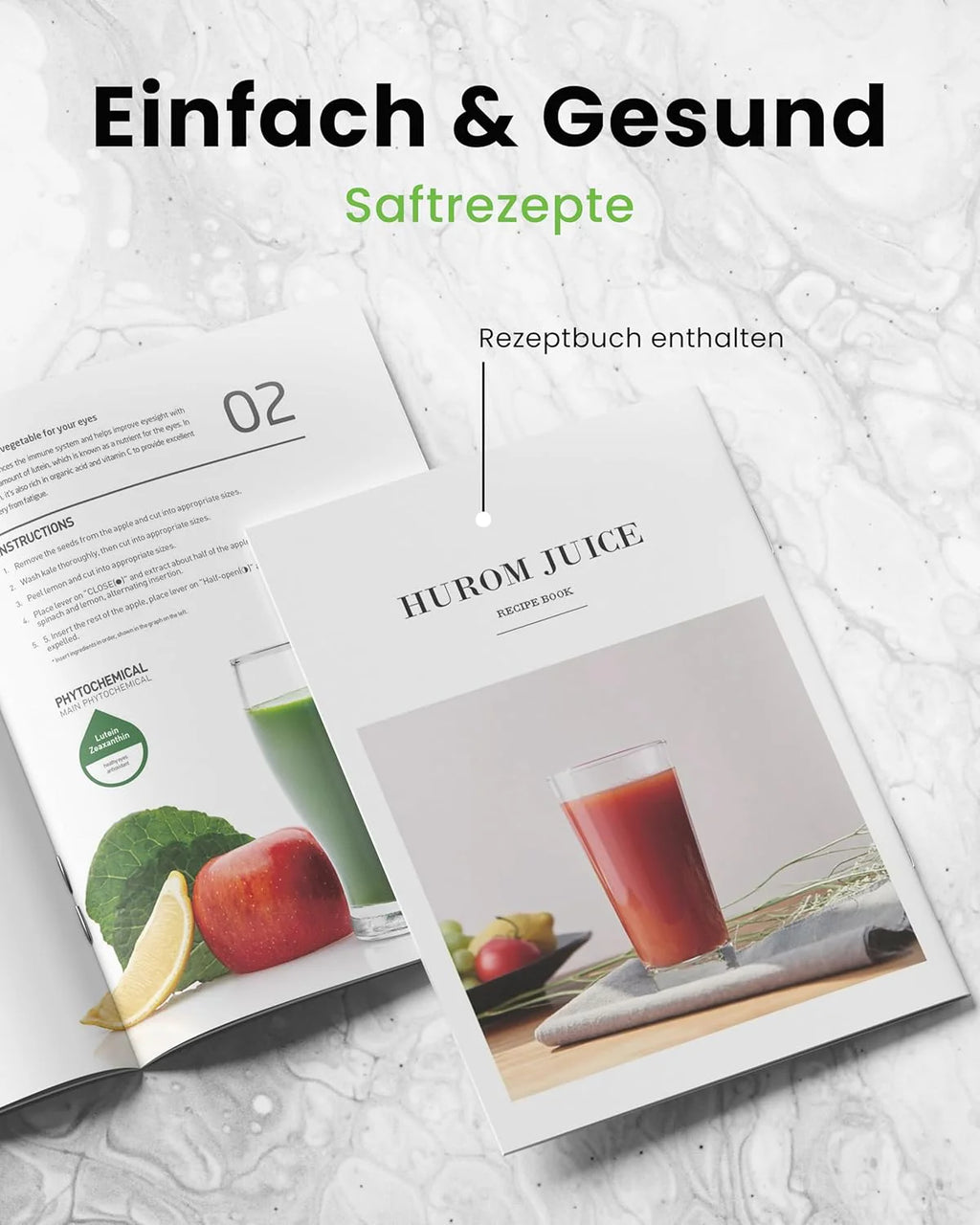 HUROM Wyciskarka do soków | Wyciskacz do soków z owoców i warzyw, H310A, wyciskarka na zimno, cichy silnik, łatwy do czyszczenia, kompaktowa konstrukcja, 220 ml, 100 W, nie zawiera BPA (węgiel)