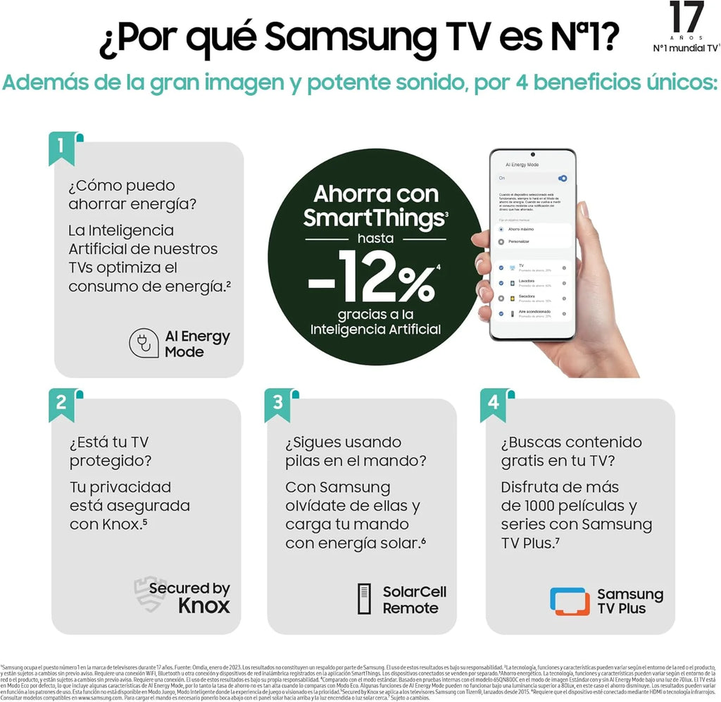 Samsung TV QLED 55 Q60D 2024, 4K, Smart TV