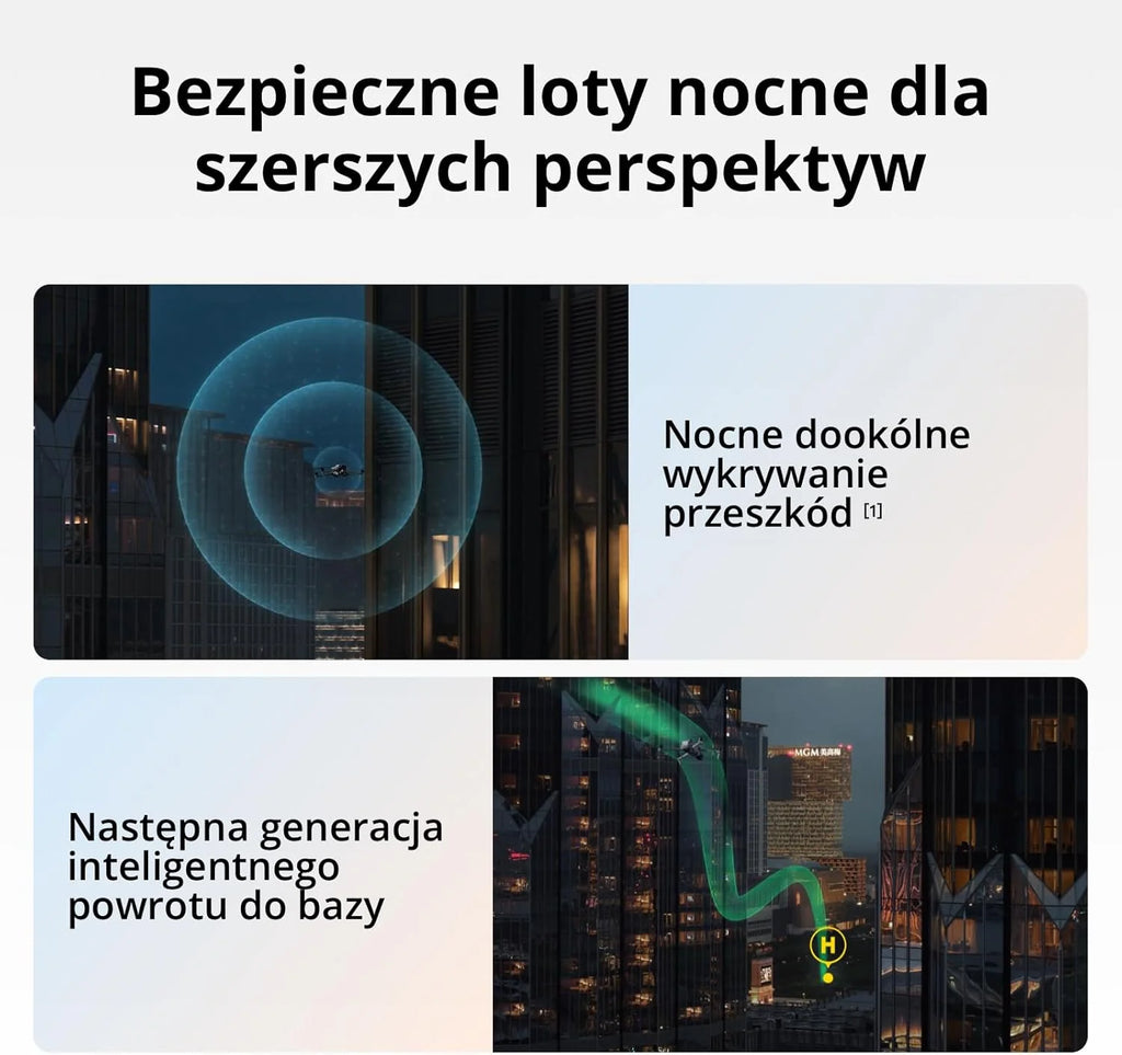 Pakiet DJI Air 3S Flight More (RC-N3), dron szerokokątny z 1 CMOS i telekamerą średnią, wideo 4K/60 kl./s HDR, wielokierunkowe wykrywanie przeszkód w nocnych scenach i 3 bateriami, aby latać więcej
