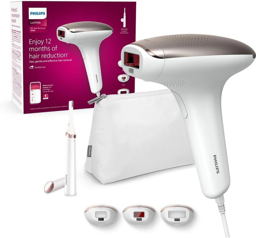 PHILIPS Lumea Advanced IPL Depilator Laserowy, Biały, ‎24.8 x 29.7 x 28 cm,