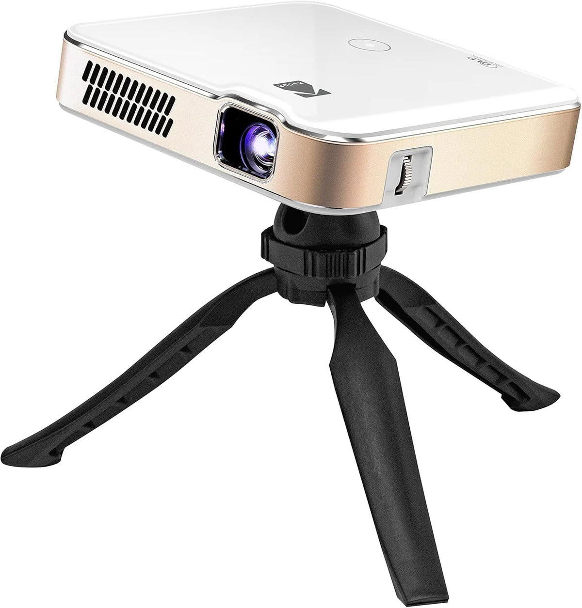 KODAK Luma 150 Przenośny projektor bezprzewodowy - Wideo i dźwięk 4K - 150 lumenów - Ekran 380 cm - HDMI, USB, Micro SD