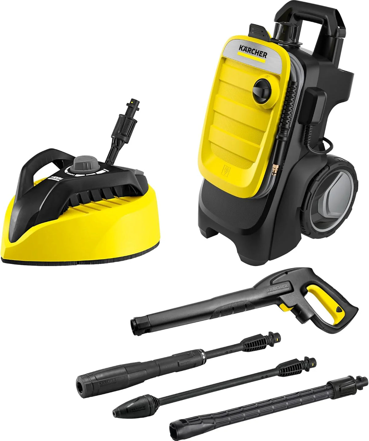 Kärcher Myjka Ciśnieniowa K 7 Premium Power Home, Ciśnienie 180 Bar, Wydajność 600 lH, Moc 3000 W, Bęben na Wąż, Pistolet, Dysza Rotacyjna
