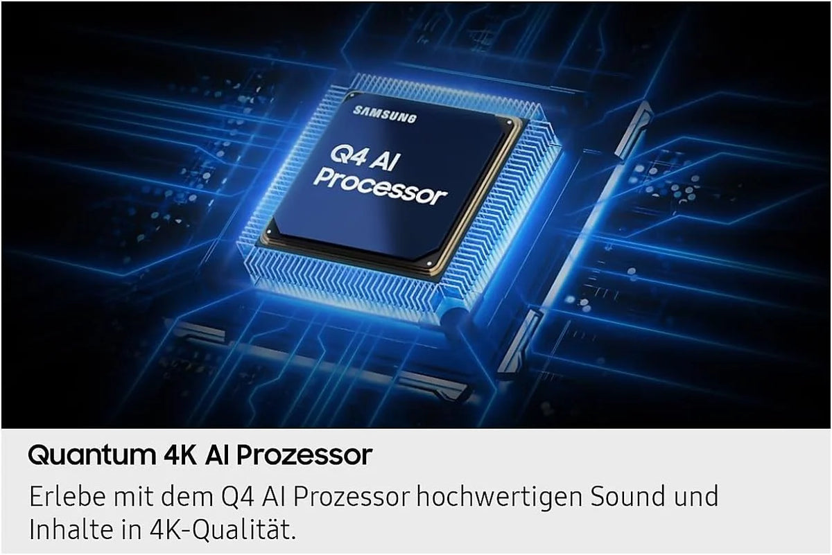 Samsung Crystal UHD 4K U80F telewizor LED, 65 cali (163 cm), procesor Crystal 4K, wzornictwo MetalStream, SmartThings, Knox Security, Gaming Hub, AI Upscaling (wersja węgierska)